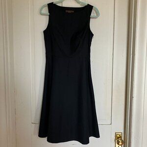 Elegant black Merona midi Cocktail dress size 6